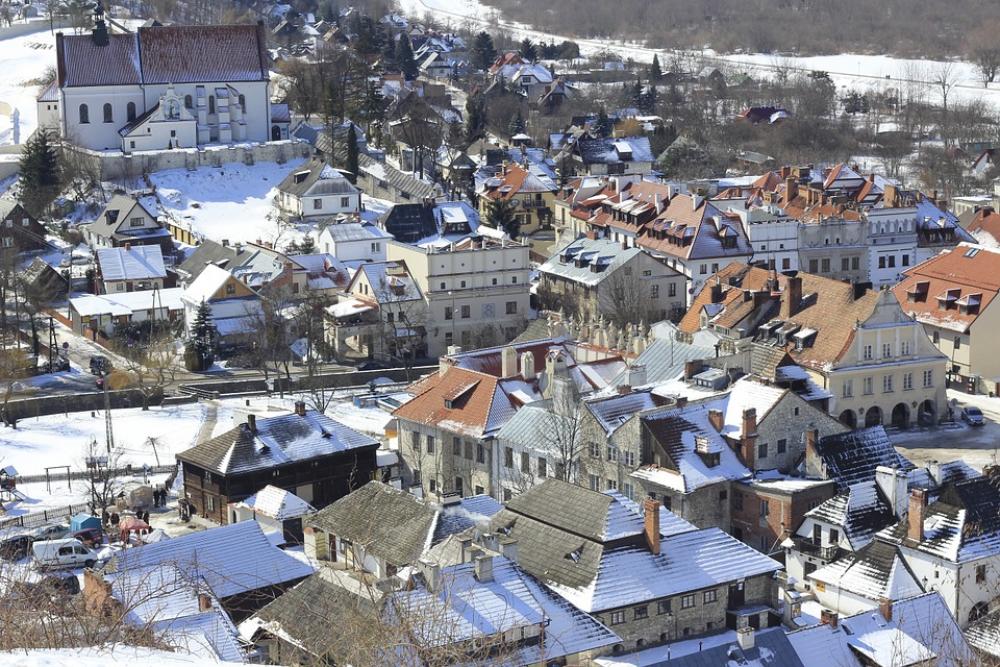 Kazimierz Dolny Panorama Of The City City View Kazimierz Dolny Panorama Of The City City View