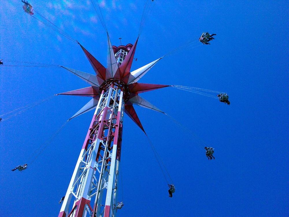 Kettenkarrussel Karrussel Palatine Park High Flying Kettenkarrussel Karrussel Palatine Park High Flying