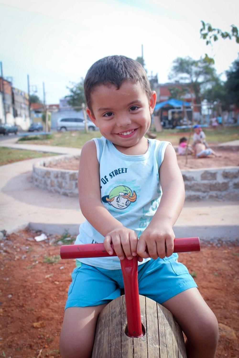 Kid Park Smiling Kid Park Smiling