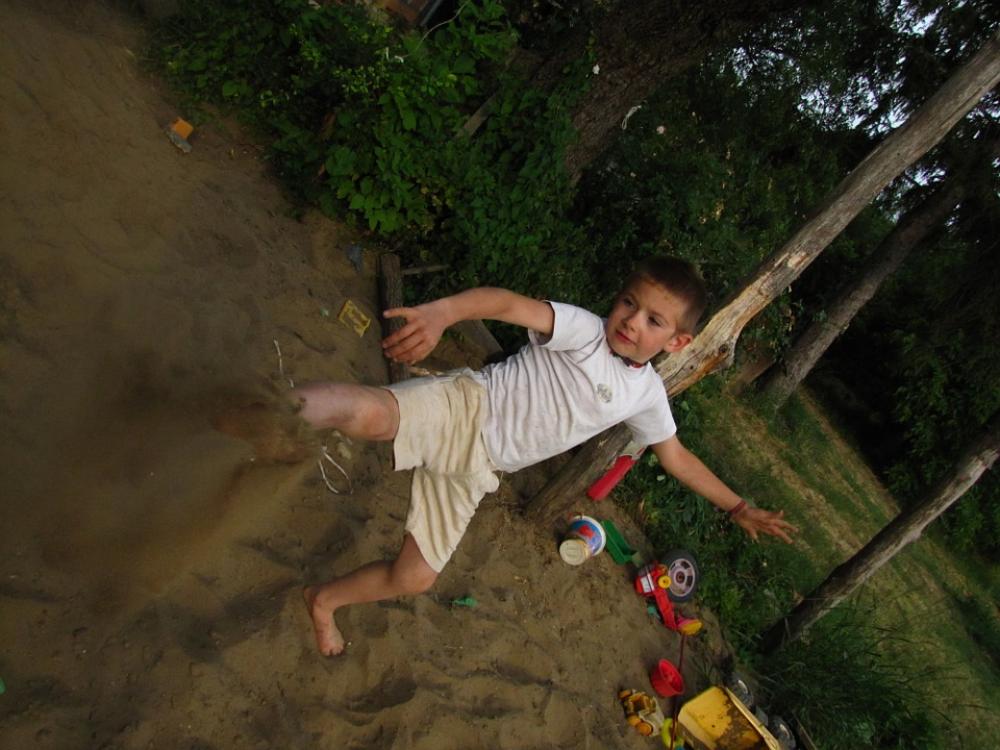 Kid Plays Sand Sandbox Little Boy Boy Little Kid Kid Plays Sand Sandbox Little Boy Boy Little Kid