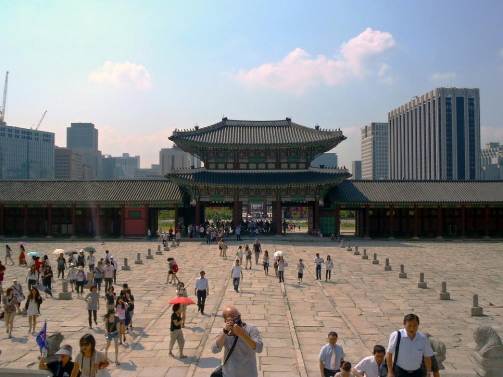 Korea Building Monument Seoul King Korea Building Monument Seoul King