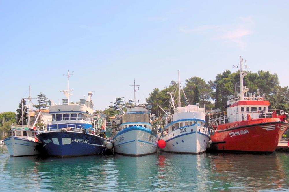 Krk Port Croatia Island Of Krk Ships Sea Water Krk Port Croatia Island Of Krk Ships Sea Water