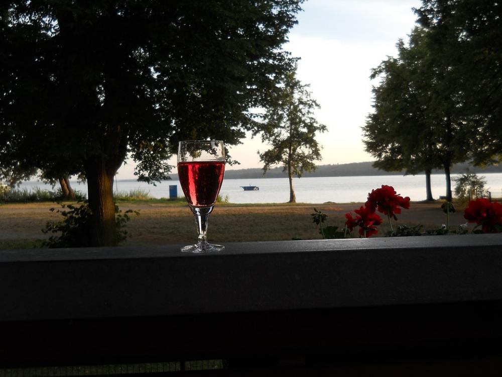 Lake Red Wine Abendstimmung Nature Water Lake Red Wine Abendstimmung Nature Water