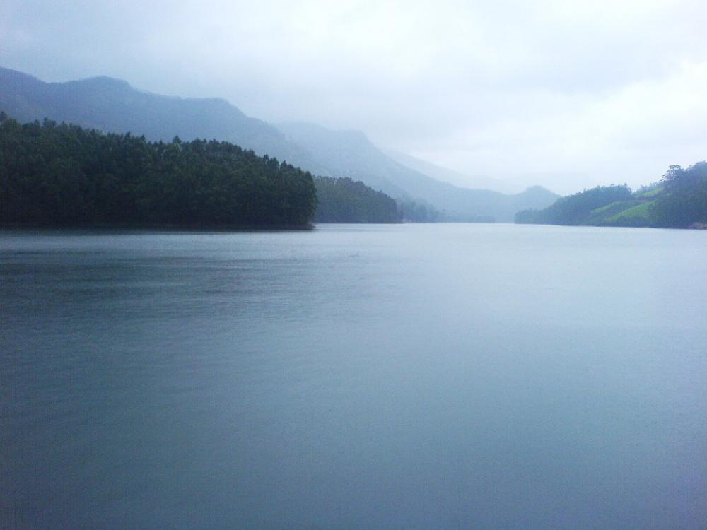 Lake Misty Foggy Nature India Landscape Hills Lake Misty Foggy Nature India Landscape Hills