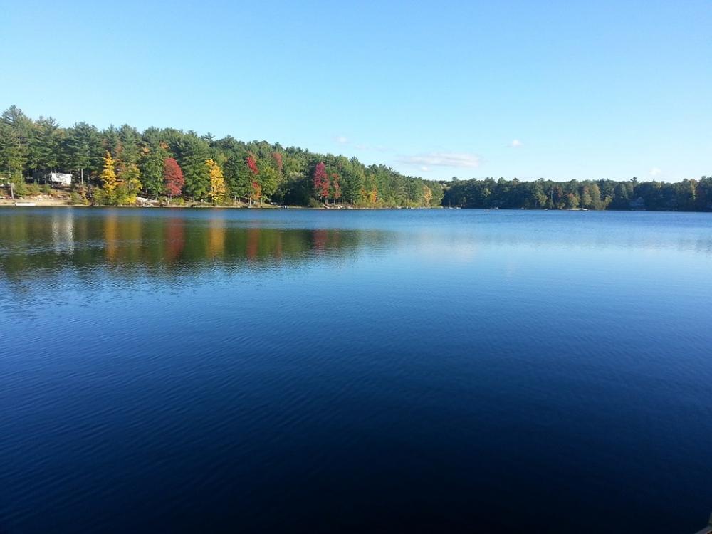 Lake Nature Reflection Summer Sky Blue Water Lake Nature Reflection Summer Sky Blue Water