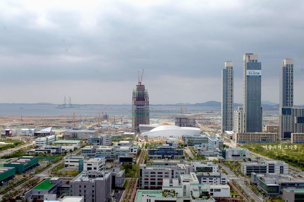 Landscape Songdo City Landscape Songdo City