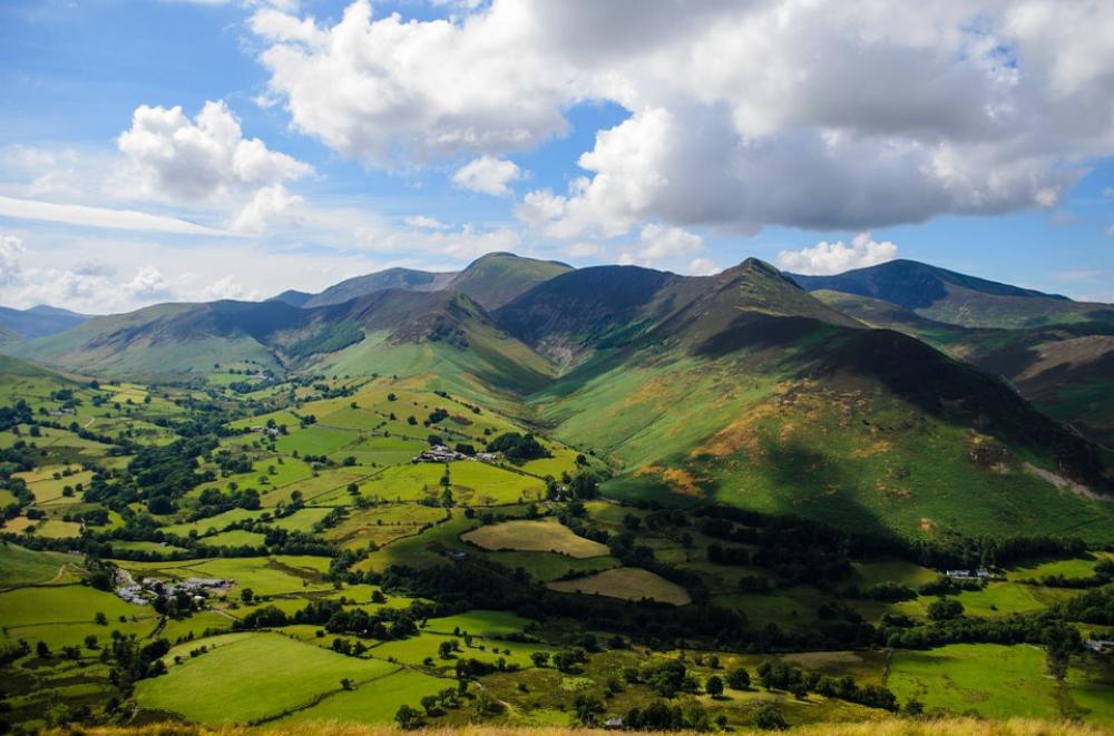 Landscape Spring Summer England North Landscape Spring Summer England North