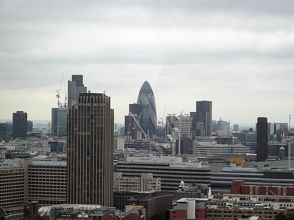 Landscape Buildings Cloudy London Landscape Buildings Cloudy London