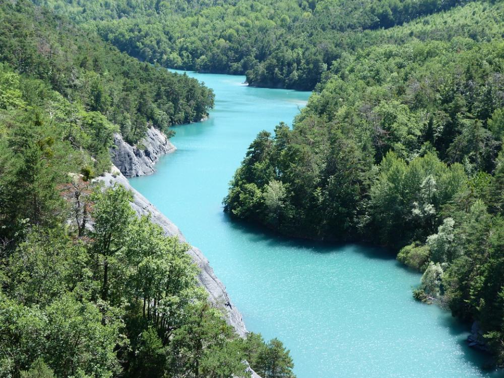 Landscape Lake Nature Summer Hautes Alpes Landscape Lake Nature Summer Hautes Alpes