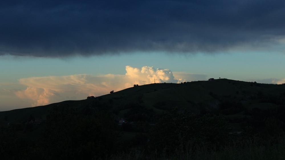 Landscape Clouds Hill Landscape Clouds Hill