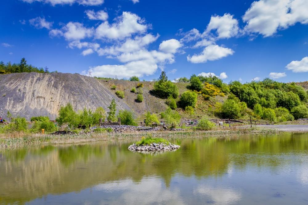 Landscape Lake Nature Rest Summer Green Idyll Landscape Lake Nature Rest Summer Green Idyll