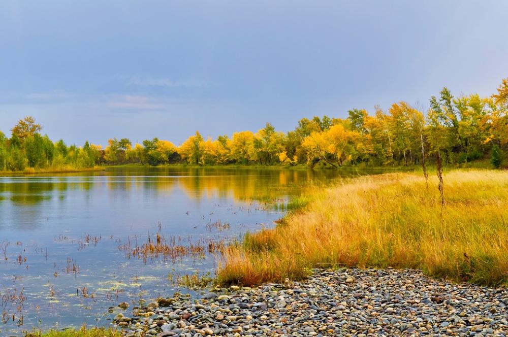 Landscape Nature Rain Sky Autumn River Trees Landscape Nature Rain Sky Autumn River Trees