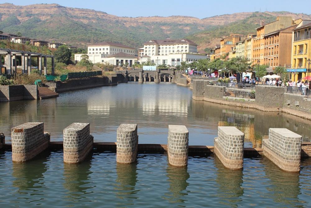 Lavasa City Lake India River Udaipur Lavasa City Lake India River Udaipur
