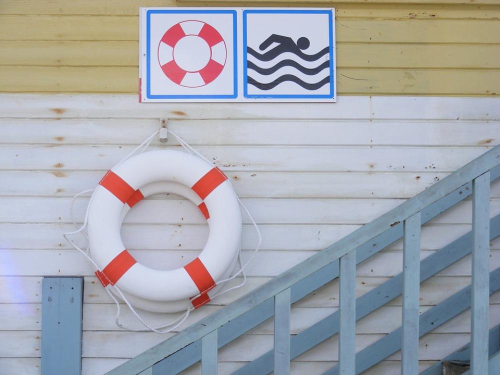 Lifeguard Safety Life Belt Sea Ocean Water Rescue Lifeguard Safety Life Belt Sea Ocean Water Rescue