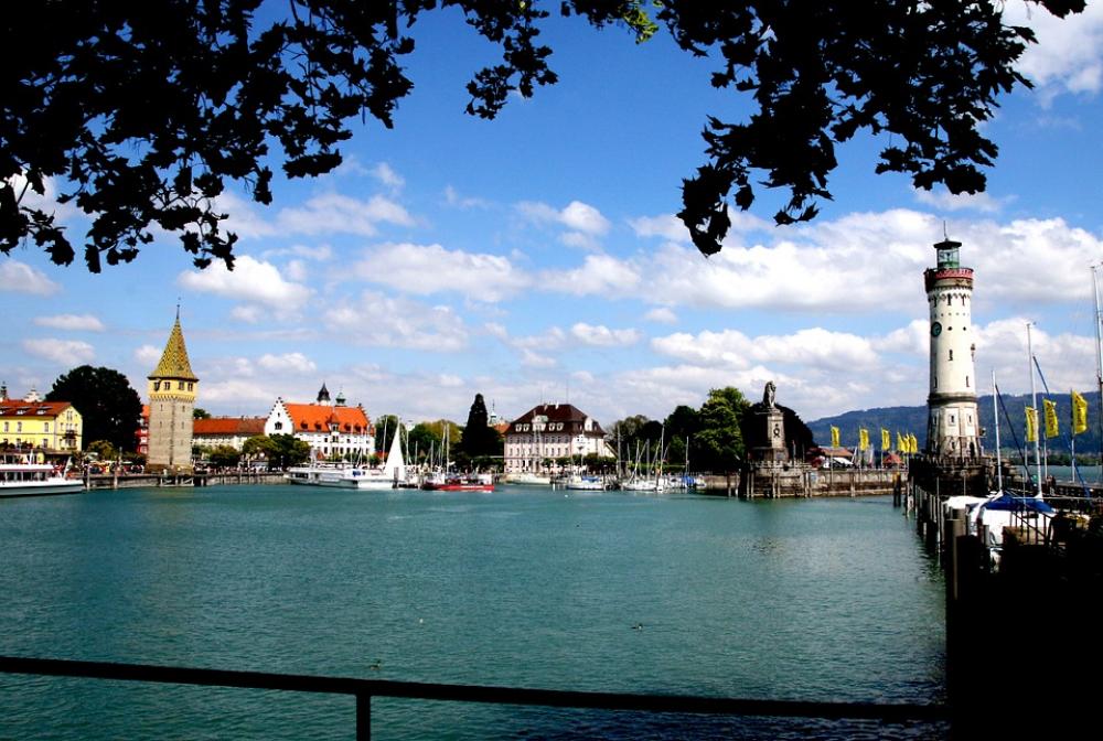 Lindau Port Lake Constance Lighthouse Lake Lindau Port Lake Constance Lighthouse Lake