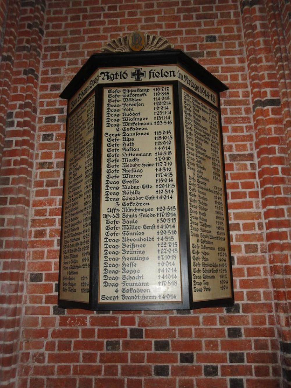 Lüneburg War Memorial St Nikolai Church Lüneburg War Memorial St Nikolai Church