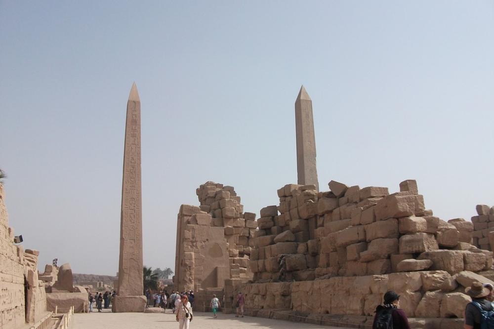 Luxor Egypt Famous Temple Complex Temple Luxor Egypt Famous Temple Complex Temple