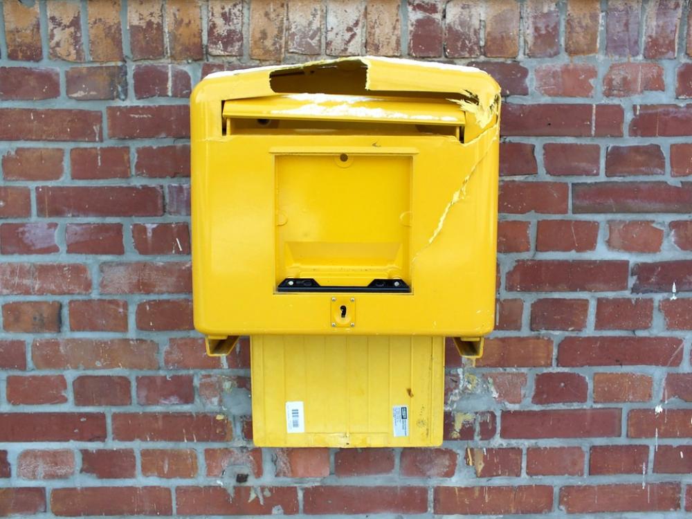 Mailbox Post Broken Mailbox Post Broken