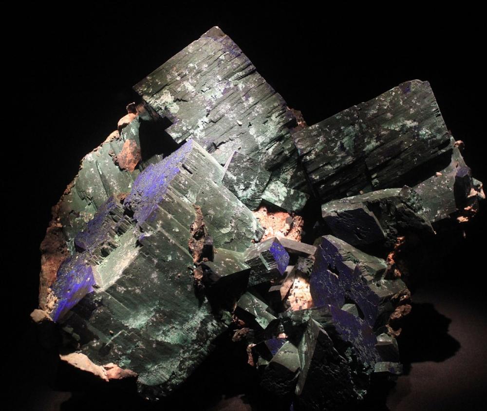Malachite Azurite Mineral Rock Stone Crystals Malachite Azurite Mineral Rock Stone Crystals