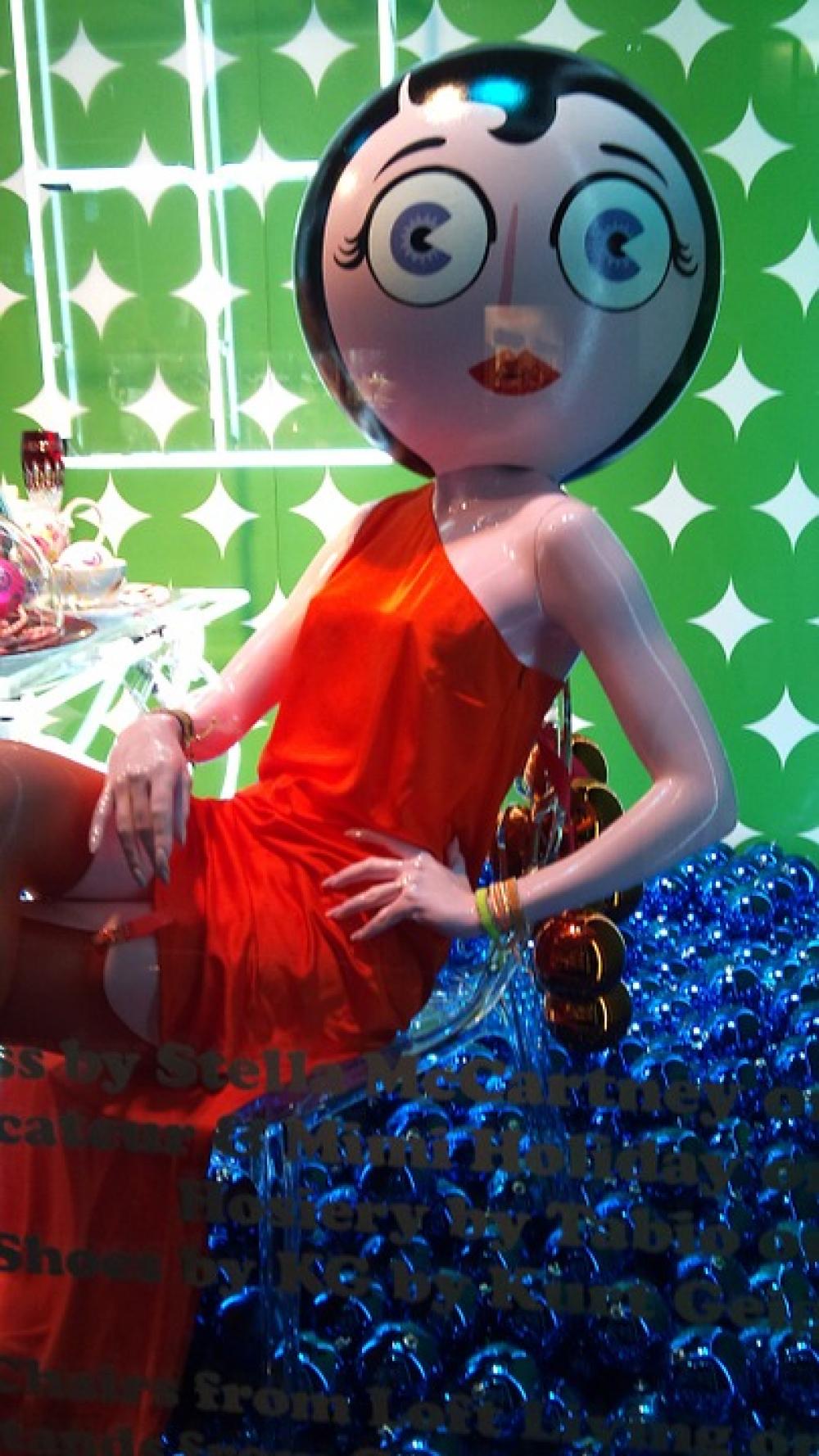 Mannequin Window Woman Red Model Figure Mannequin Window Woman Red Model Figure