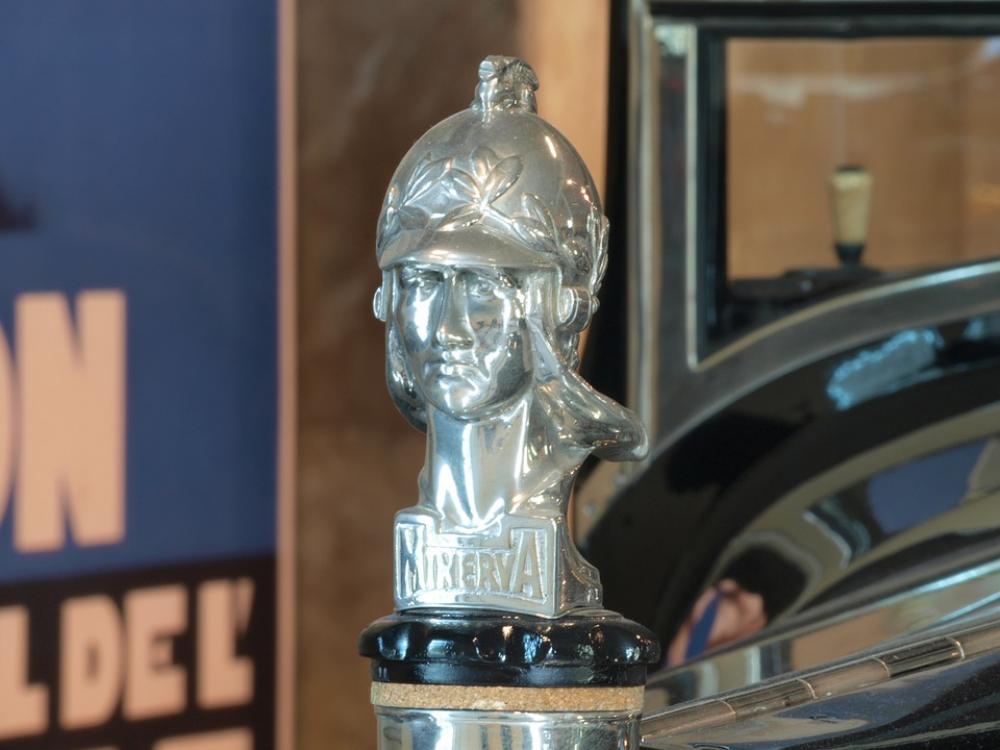 Minerva 1928 Head Ornament Car Automobile Vehicle Minerva 1928 Head Ornament Car Automobile Vehicle