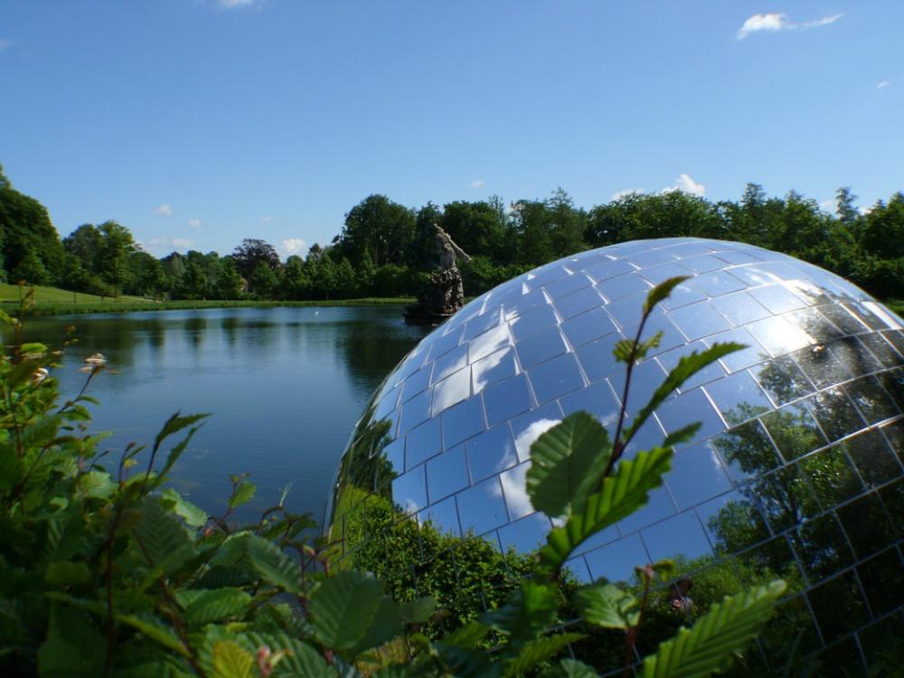 Mirror Ball Water Sky Art Lake Ball Mirror Blue Mirror Ball Water Sky Art Lake Ball Mirror Blue