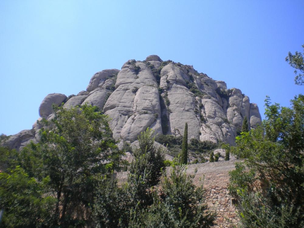 Montserrat Spain Mountain Landscape Montserrat Spain Mountain Landscape