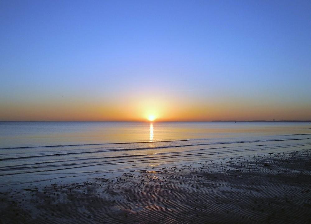Morgenstimmung At Sea Sunrise Backlighting Morgenstimmung At Sea Sunrise Backlighting