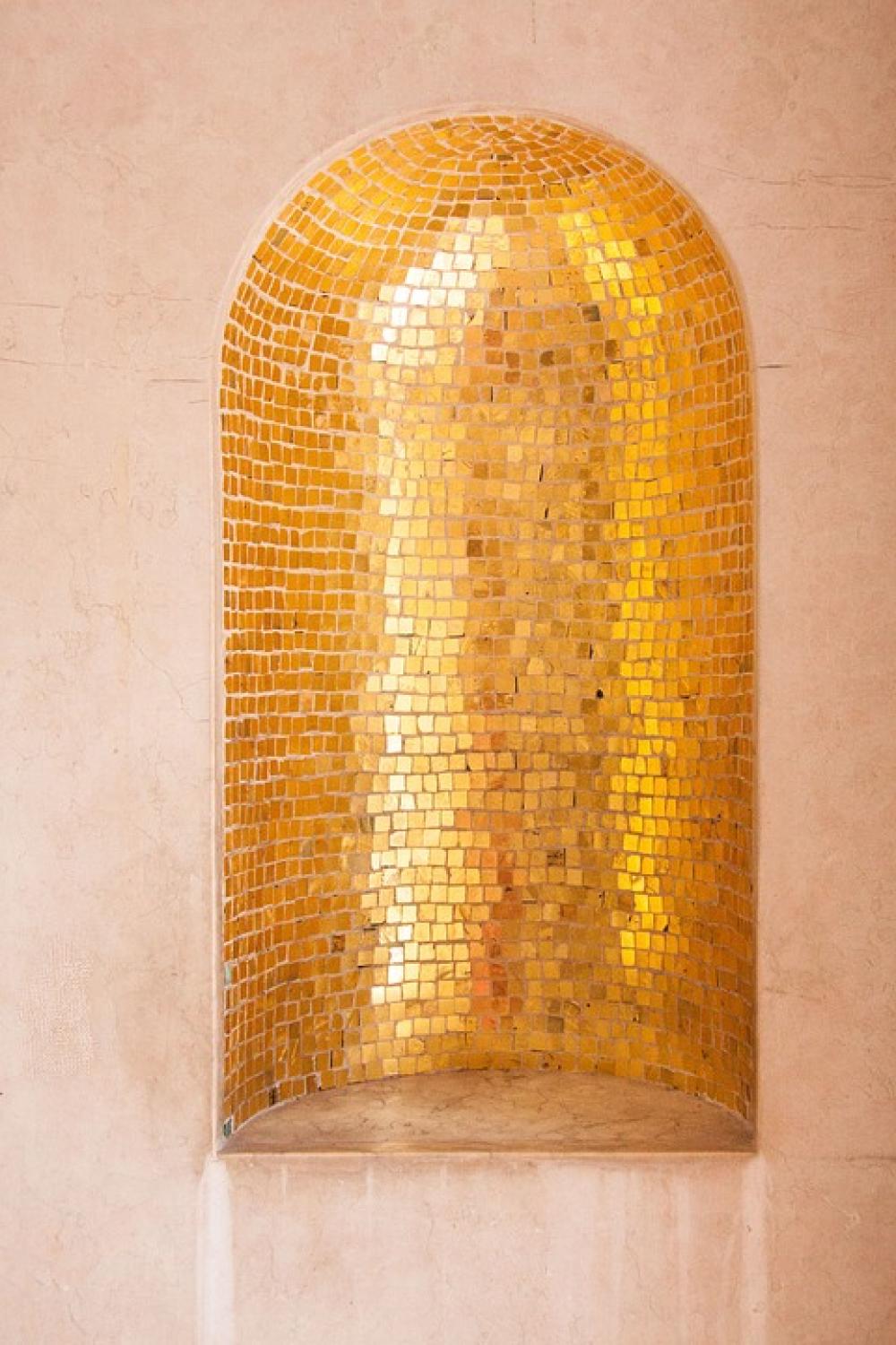 Mosaic Gold Niche Wall Niche Mosaic Gold Niche Wall Niche