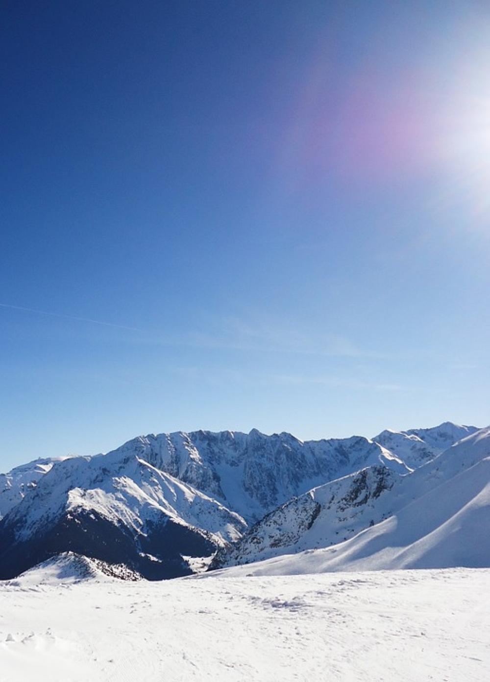 Mountain Alps Snow Landscape Winter Ski Mountain Alps Snow Landscape Winter Ski