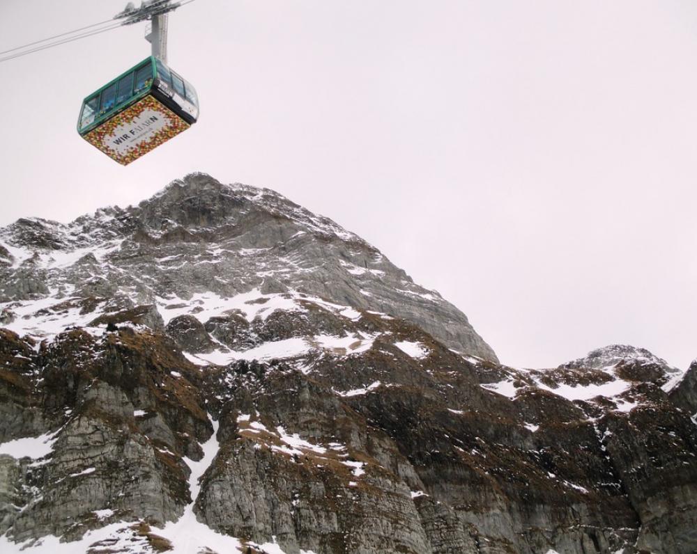 Mountain Railway Cable Car Mountain Mountain Railway Cable Car Mountain