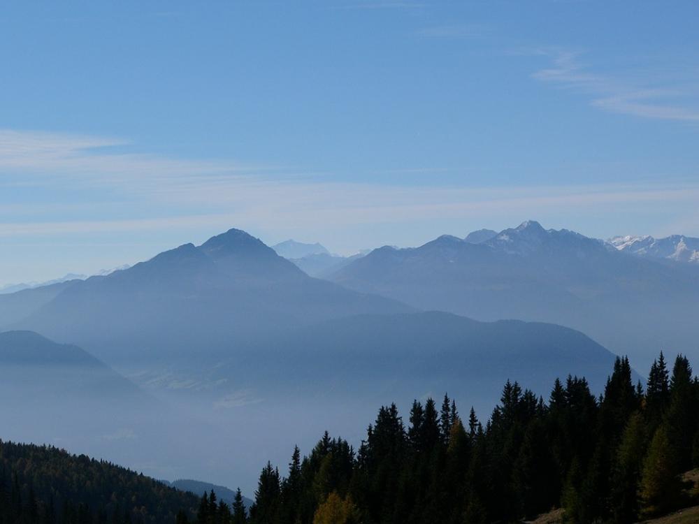 Mountains Nature Autumn Alpine Panorama Colourless Mountains Nature Autumn Alpine Panorama Colourless