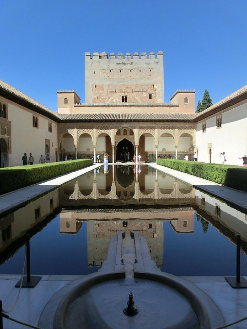 Myrtle Court Nasridenpalast Alhambra Spain Myrtle Court Nasridenpalast Alhambra Spain