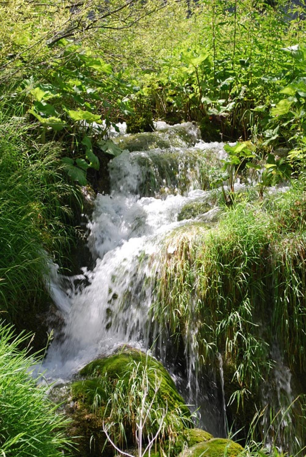 National Park Croatia Waterfall Cascade Nature National Park Croatia Waterfall Cascade Nature