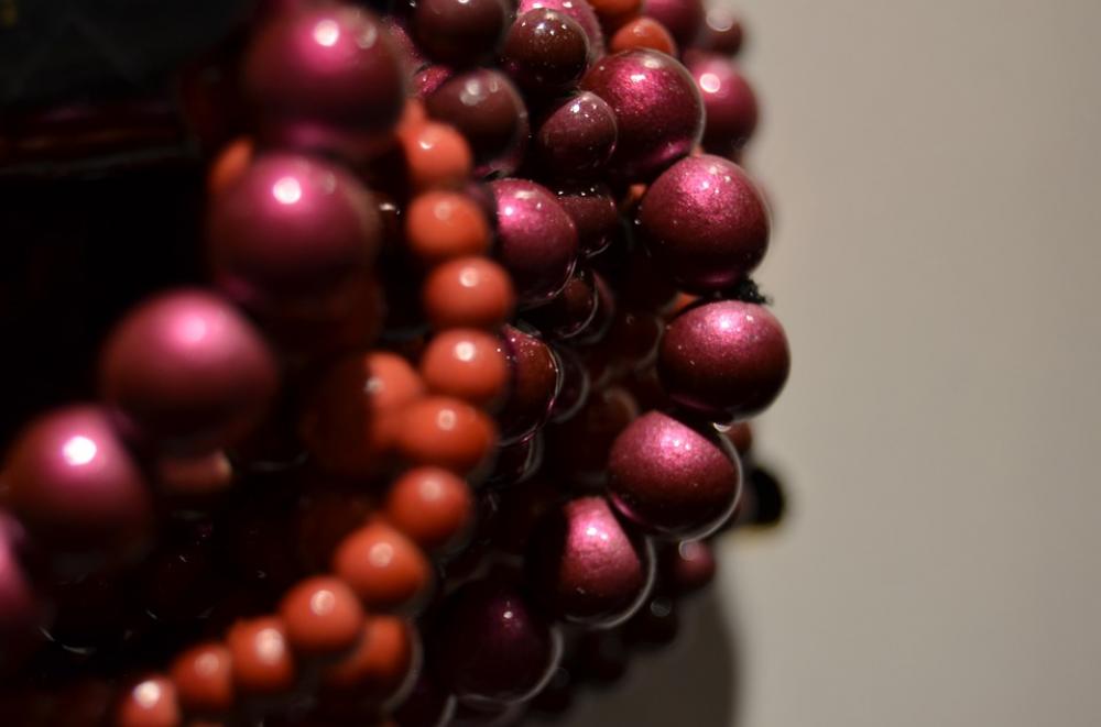 Necklace Chaplet Model Ornament Red Necklace Chaplet Model Ornament Red
