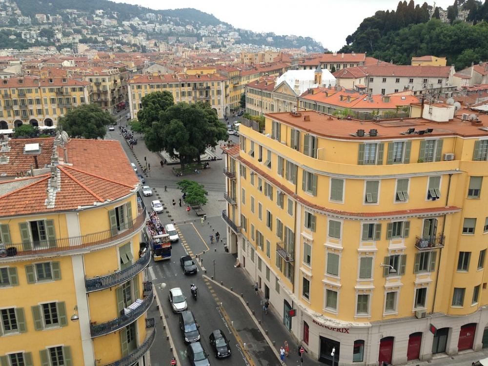 Nice City France Côte D ' Azur Facades City View Nice City France Côte D ' Azur Facades City View