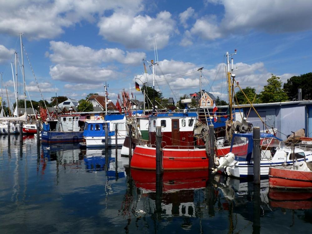 Niendorf Baltic Sea Port Cutter Ships Boat Sea Niendorf Baltic Sea Port Cutter Ships Boat Sea