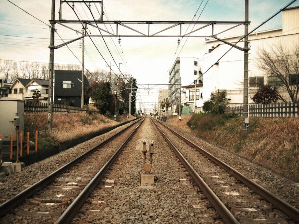 Nishi Kokubunji Railroad Crossing Train Nishi Kokubunji Railroad Crossing Train