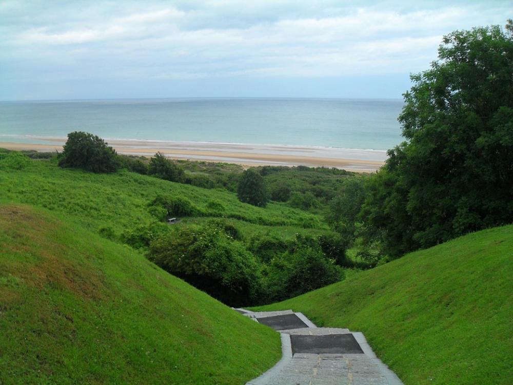 Normandy France Beach Water Scenery Landscape Normandy France Beach Water Scenery Landscape