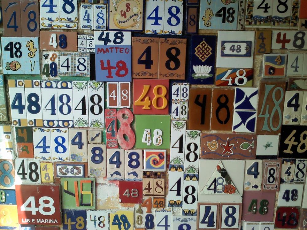 Numbers Facade Home Numbers Facade Home
