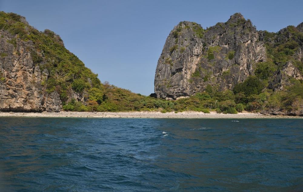 Ocean Island Cliff Shore Sea Beach Tropical Ocean Island Cliff Shore Sea Beach Tropical