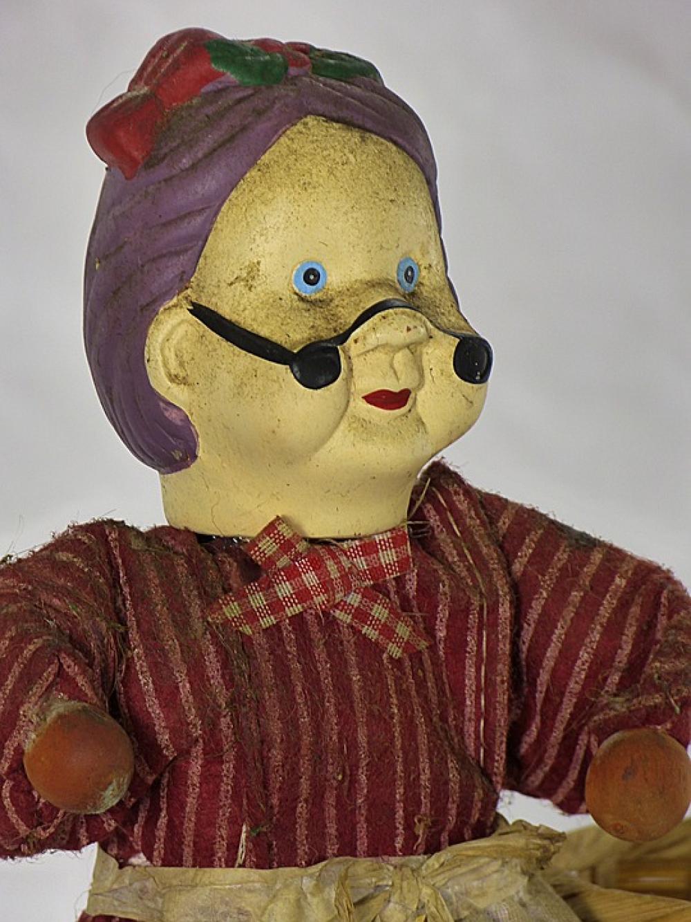 Old Woman Rural Field Peasant Doll Old Woman Rural Field Peasant Doll