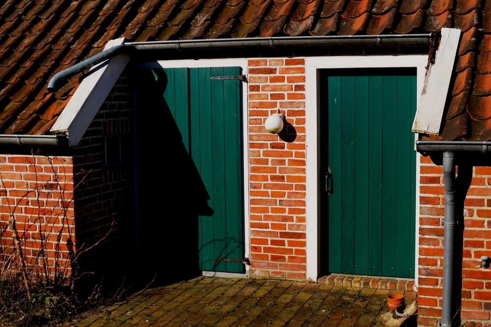 Old Fehnhaus Door Rear East Frisia Museum Old Fehnhaus Door Rear East Frisia Museum