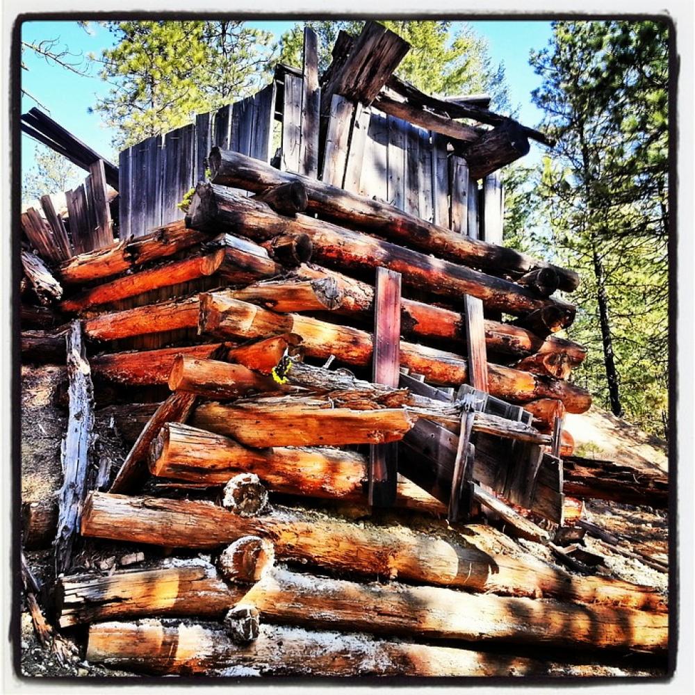 Ore Chute Wood Woods Logs Silver Mine Mining Ore Chute Wood Woods Logs Silver Mine Mining