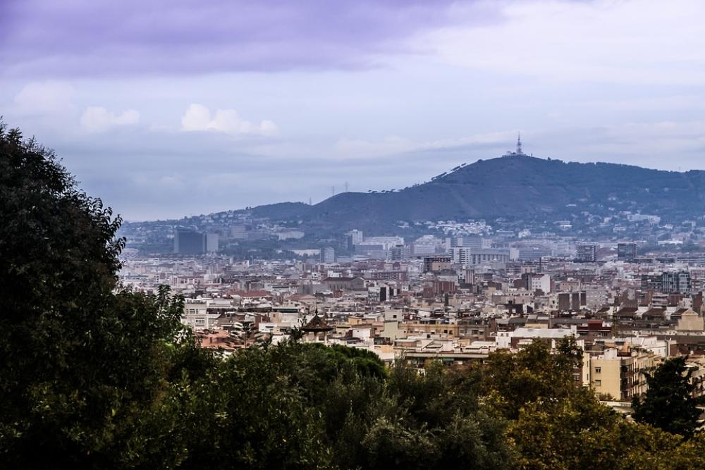 Panorama Barcelona Spain Panorama Barcelona Spain
