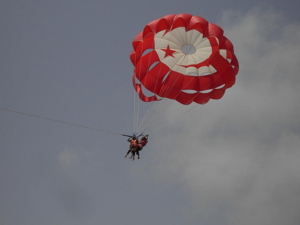 Parachute Water Sports Sky Blue Wind Power Parachute Water Sports Sky Blue Wind Power