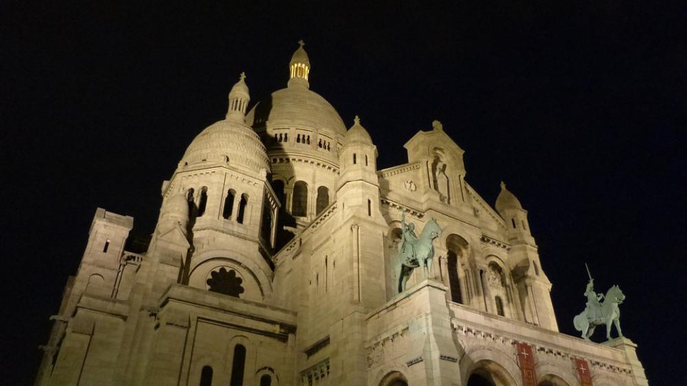 Paris France Sacré Coeur Basilica Chapel Church Paris France Sacré Coeur Basilica Chapel Church