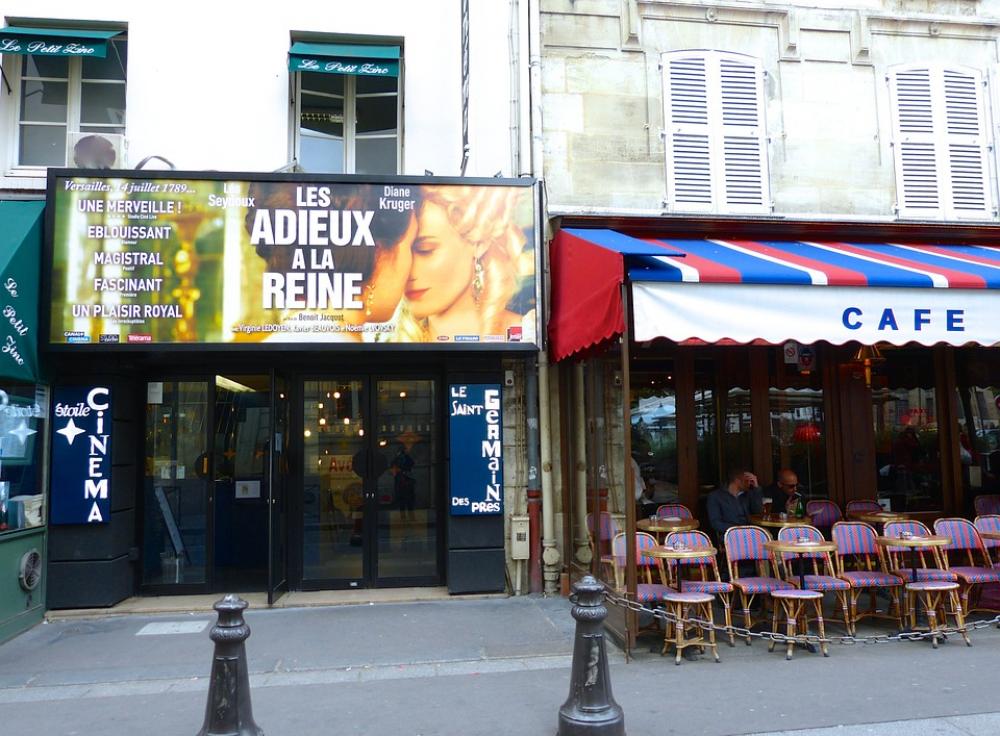 Paris Cafe Movie France French Street Exterior Paris Cafe Movie France French Street Exterior