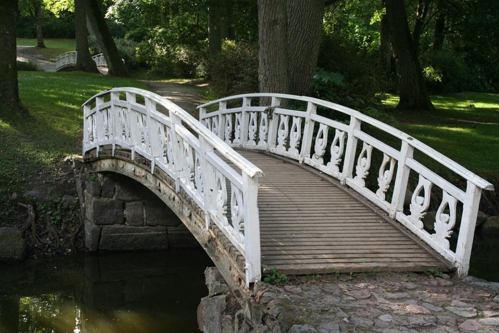Park Bridge Summer Park Bridge Summer