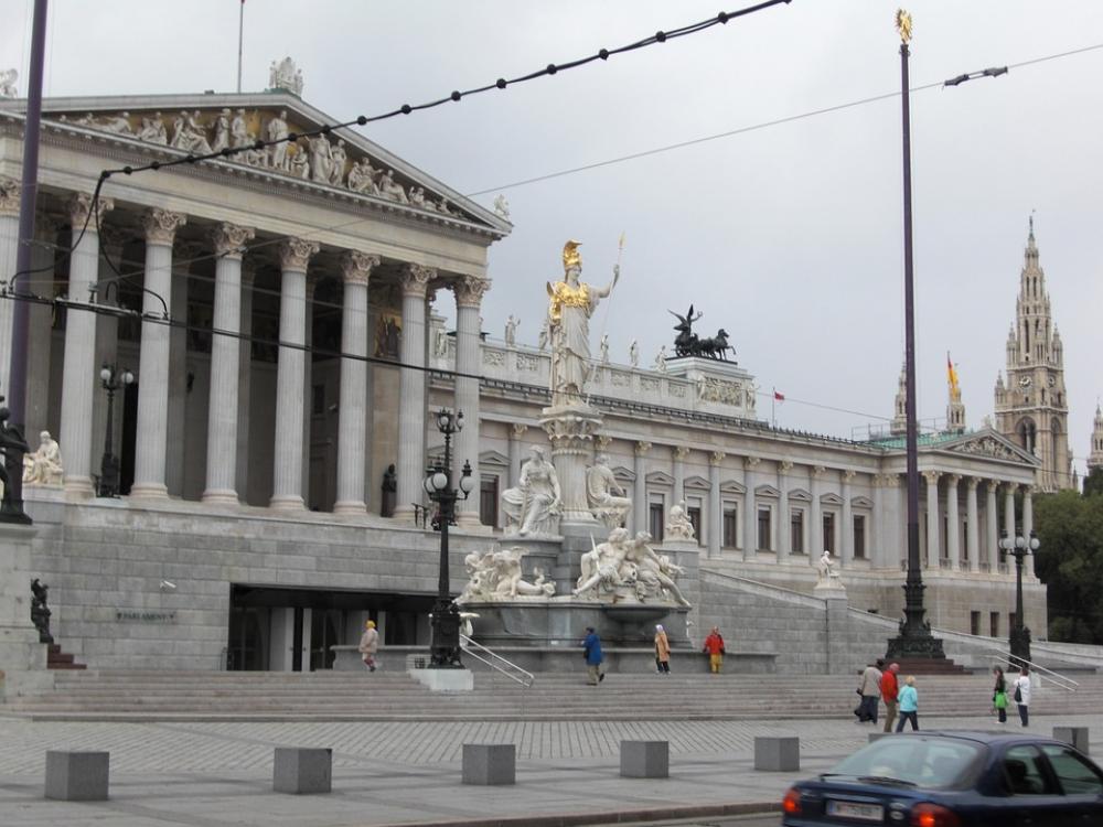 Parliament Vienna Austria Architecture Building Parliament Vienna Austria Architecture Building